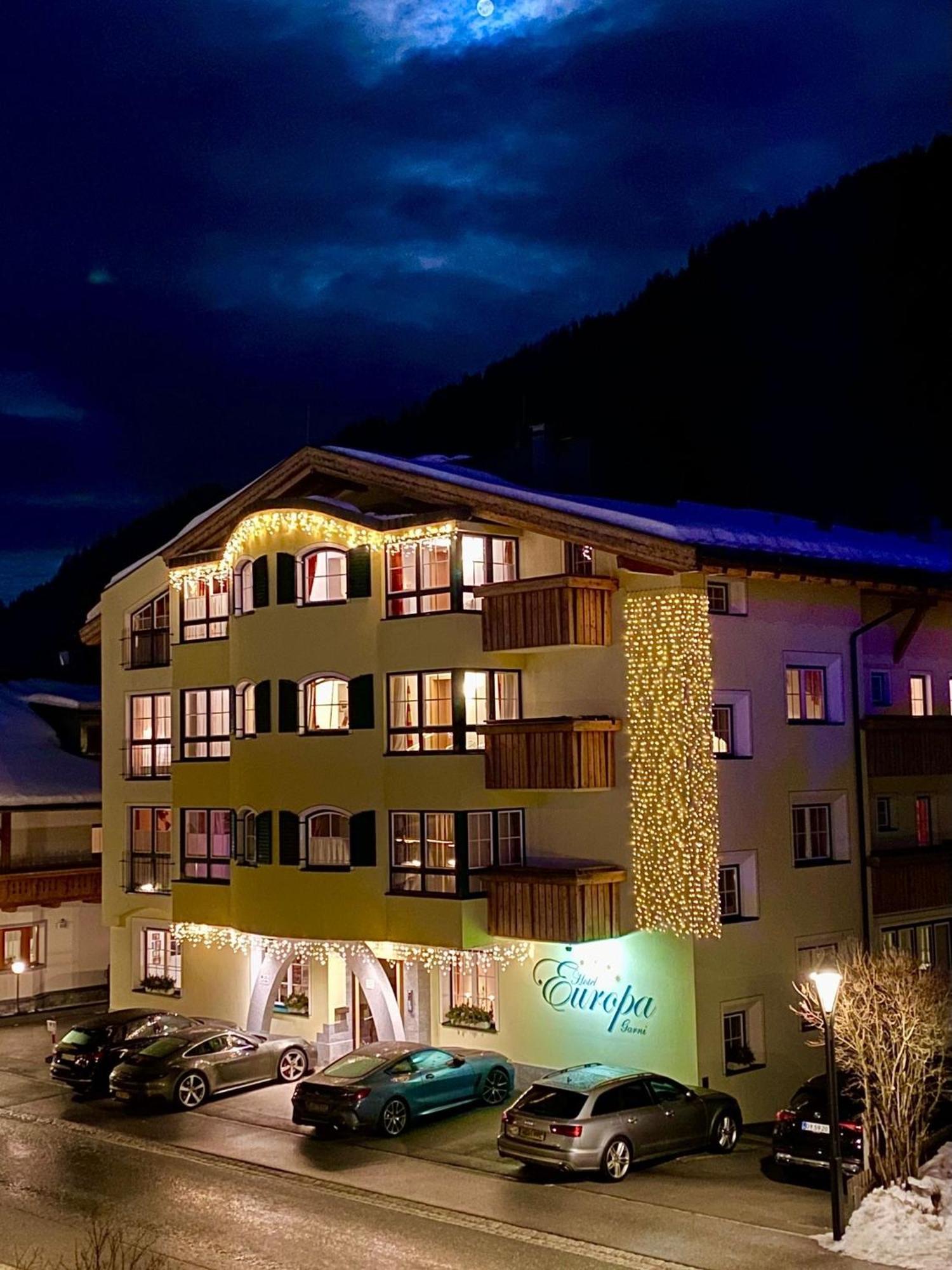 Hotel Garni Europa St. Anton am Arlberg Exterior foto